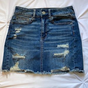 American Eagle jean skirt